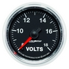 2-1/16" VOLTMETER, 8-18V, GS